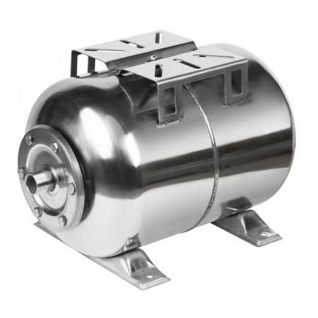 Бак металлический Vodotok модель БМ-24л-Н нержавейка горизонтальный