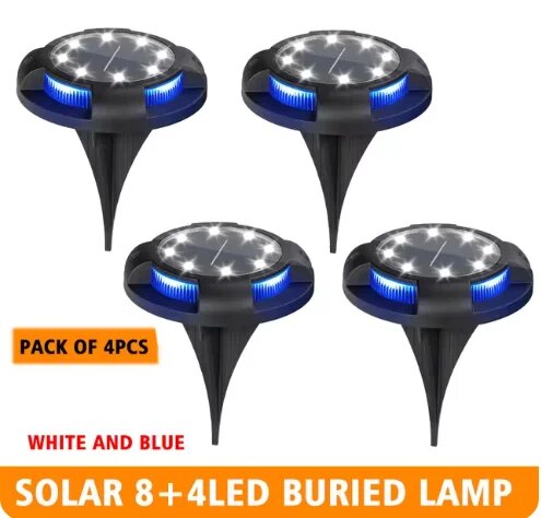 Солнечный светильник 12 LED