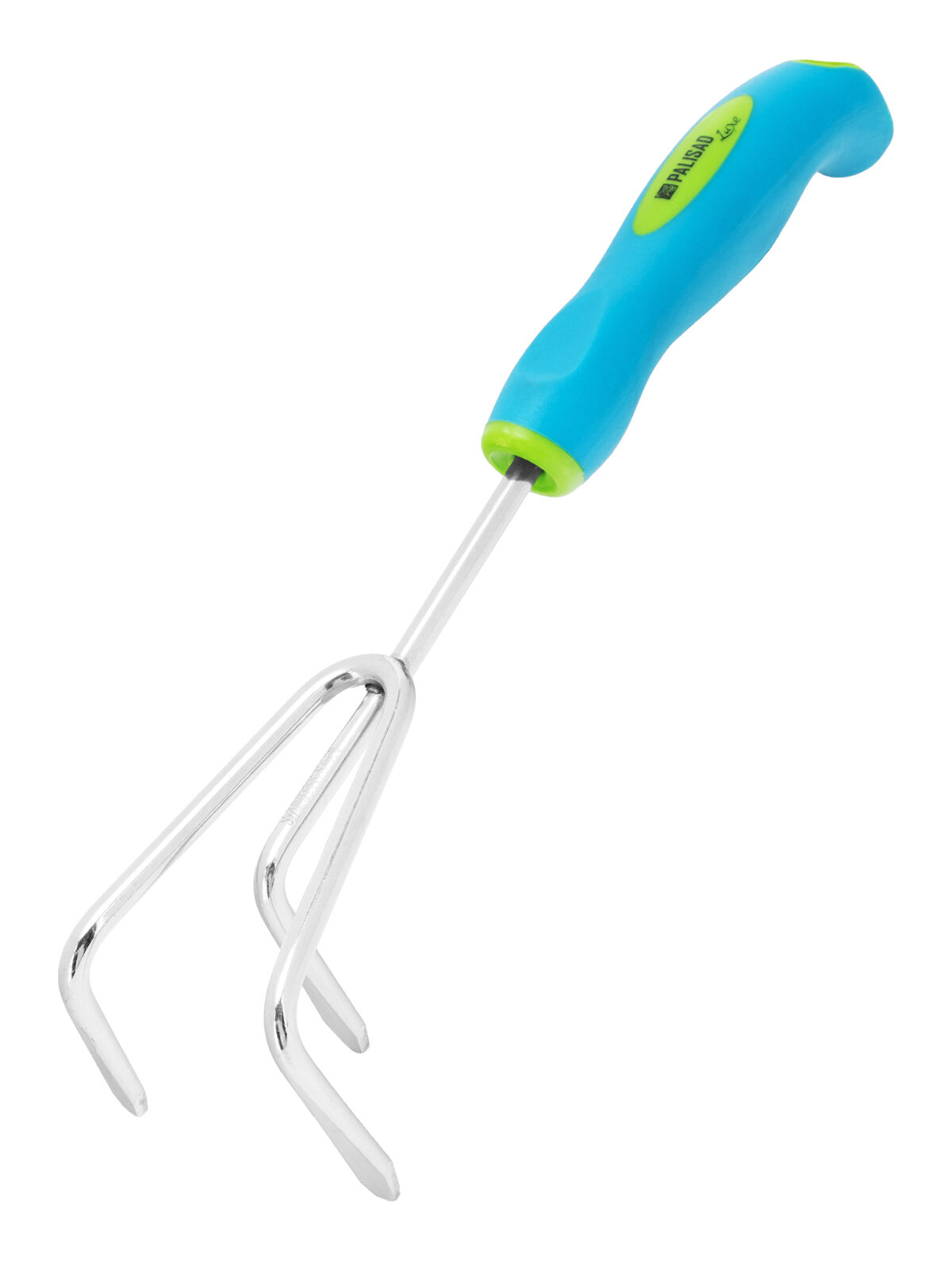 Рыхлитель 3-зубый Palisad PREMIUM PLUS 80х310 мм нерж. сталь двухкомпонентная рукоятка 62054