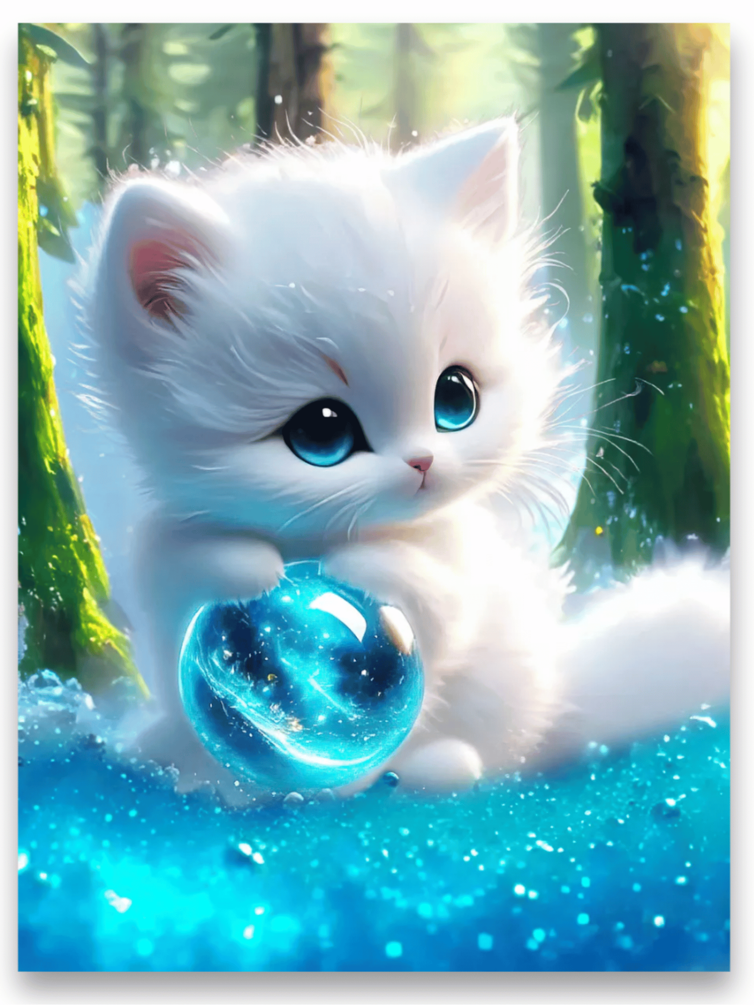 Алмазная мозаика на подрамнике 30х40/Детская