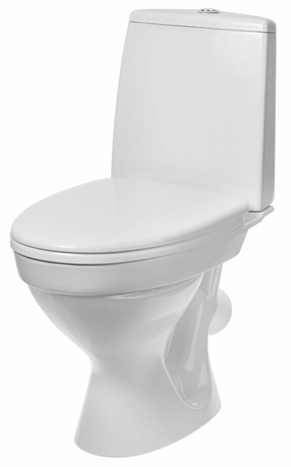 Унитаз-компакт GESSO HOME De Luxe, косой выпуск, полипропилен W101 1 шт