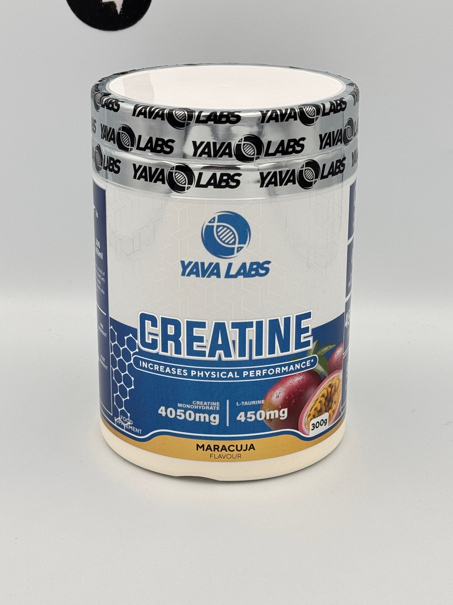 Yava Labs Creatine 300g вкус Маракуя 50 порций креатин моногидрат