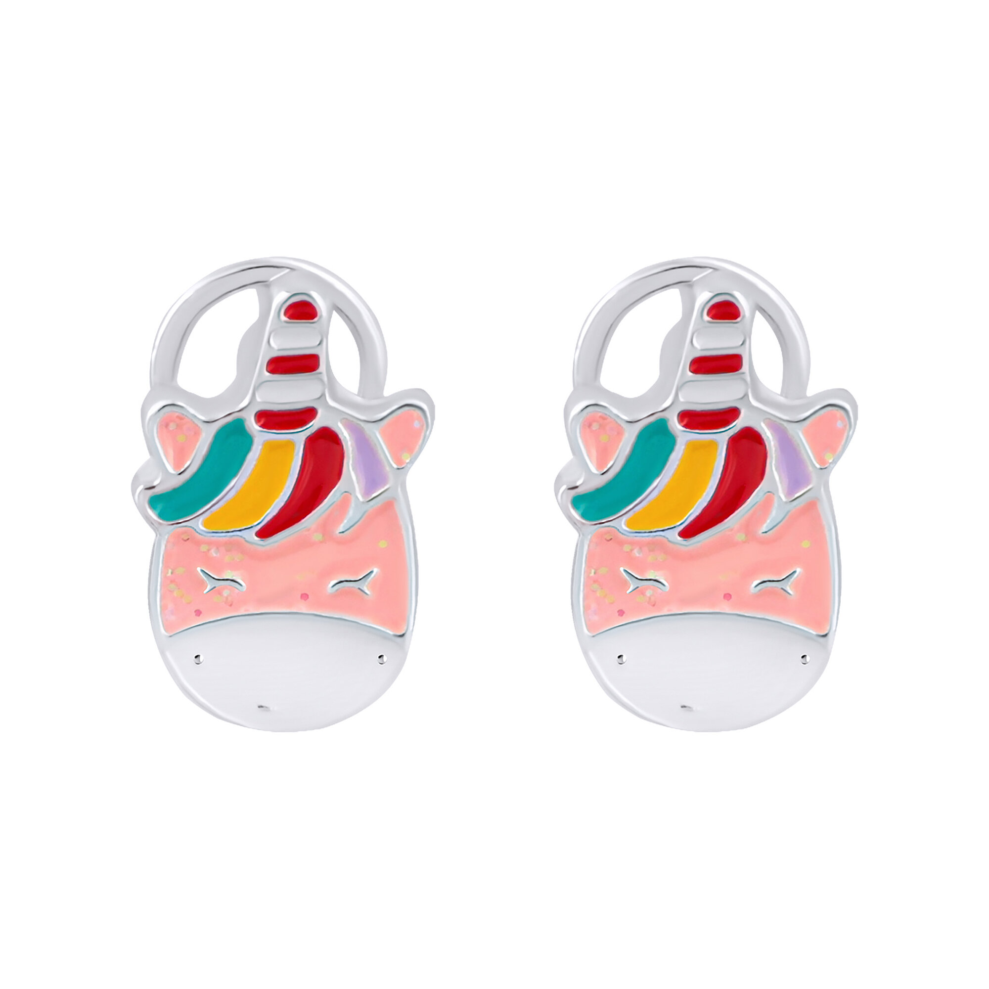 Серьги каффы, славянский оберег, белый — фото 1