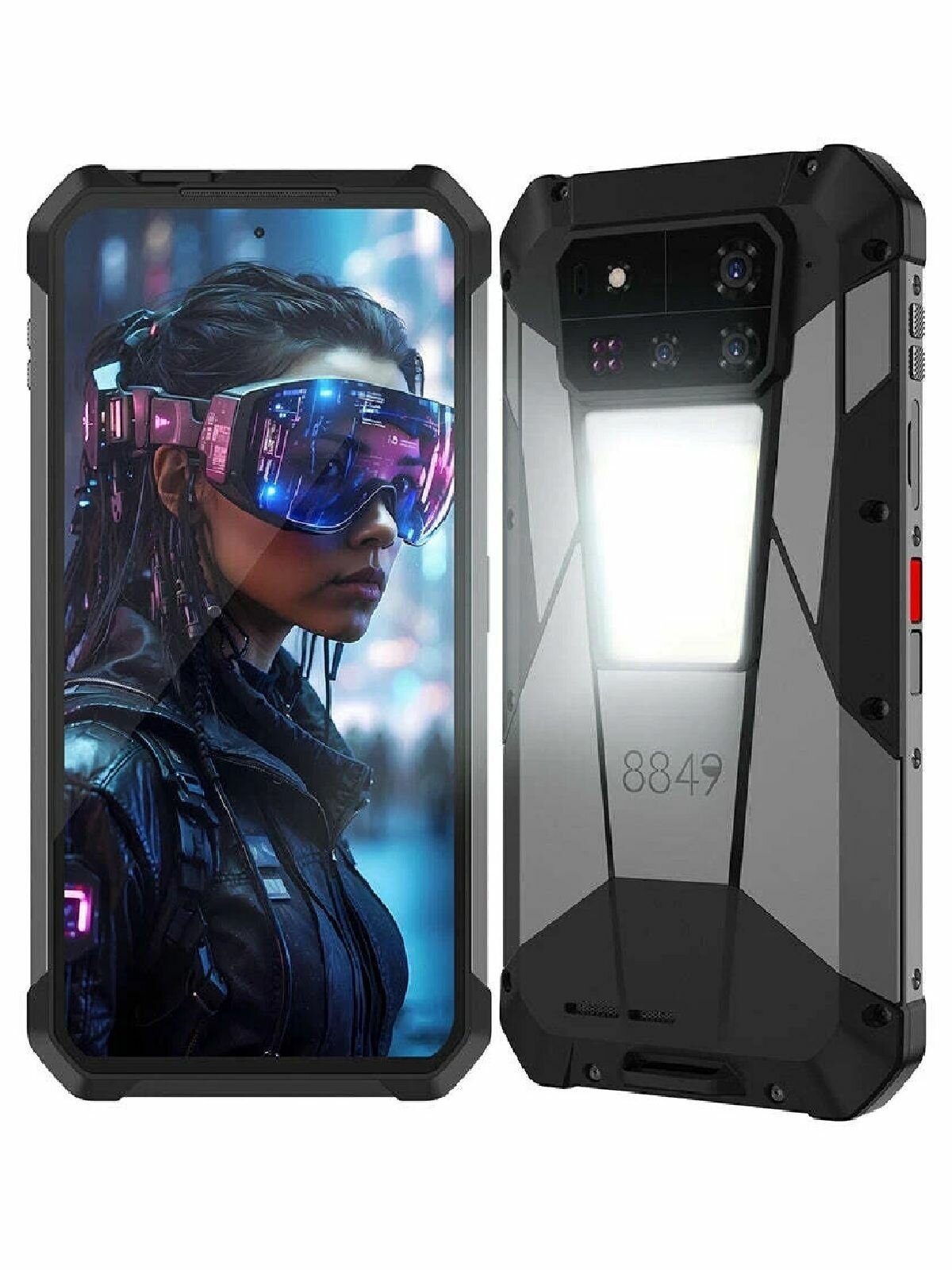 Смартфон Unihertz Tank 4 Pro (18ГБ + 1ТБ), черный, цвет черный