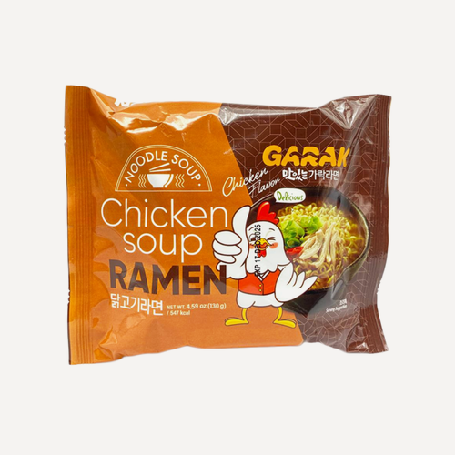 Изображение товара Лапша быстрого приготовления GARAK рамен со вкусом курицы 130 г, Южная Корея
