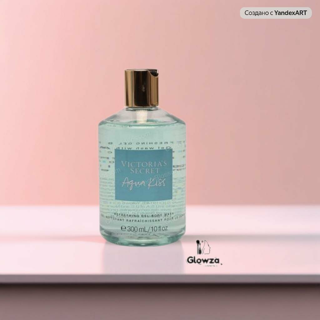 Гель для душа Victoria's Secret "Aqua Kiss", увлажняющий, без сульфатов, 350 мл