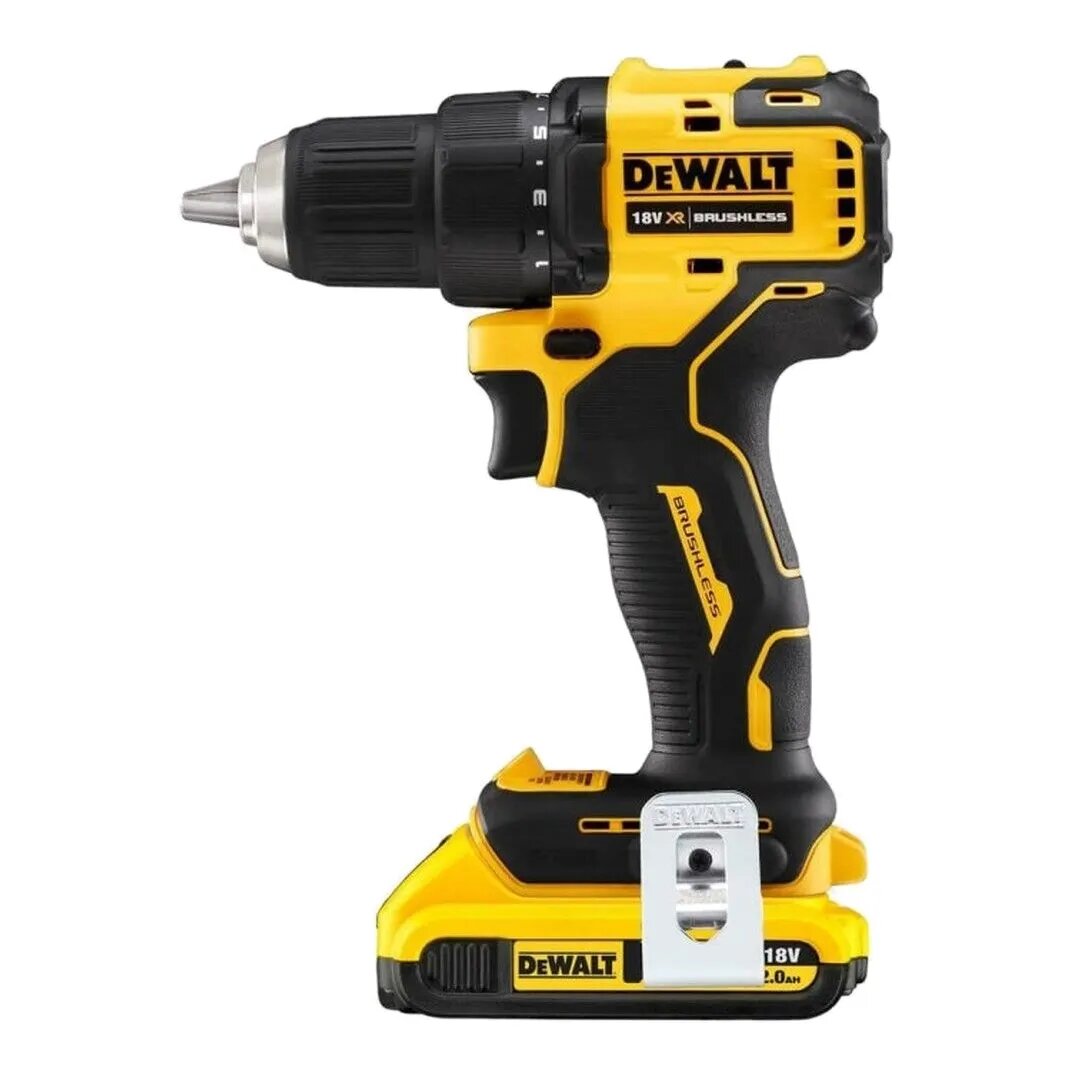 Аккумуляторная дрель-шуруповерт DeWALT DCD708D2T-QW — фото 1