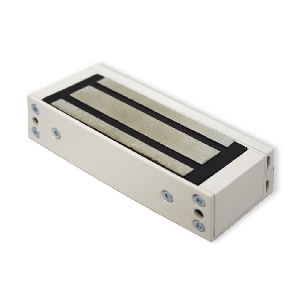 М1-150 с планкой (белый) замок электромагнитный Олевс