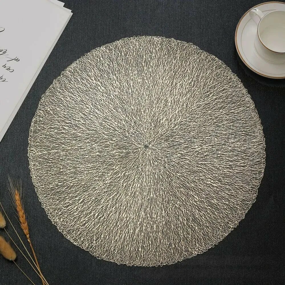 Салфетка сервировочная ABS пластик 38x38см, 4шт.