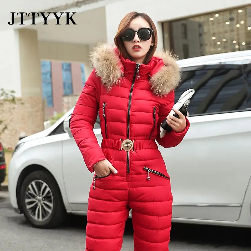 Комбинезон JTTYYK размер L красный