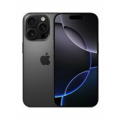 Смартфон Apple iPhone 16 Pro 512Gb Nano-SIMeSIM Black Titanium черный 141999₽