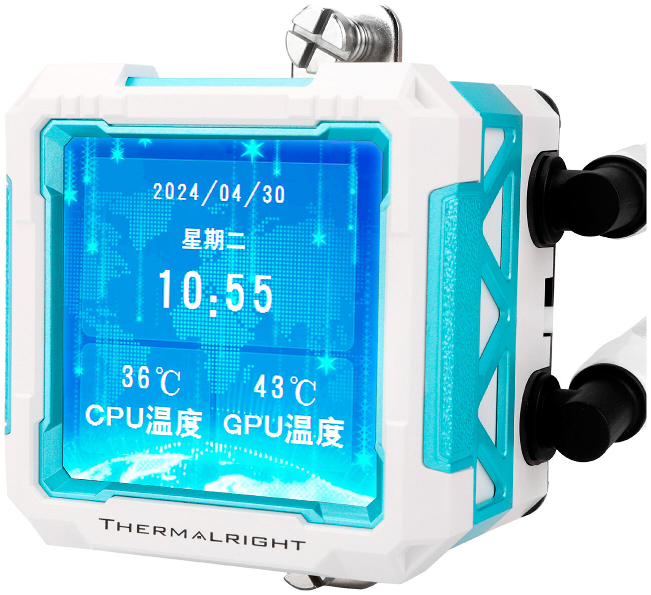 СЖО для процессоров Thermalright Frozen Warframe Pro 360 White ARGB (F-WFRAME-360-PRO-WH-ARGB) — фото 1