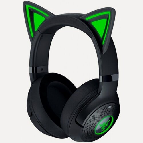 Изображение товара Игровые наушники Razer Kraken Kitty V2 BT, беспроводные (Bluetooth), черный