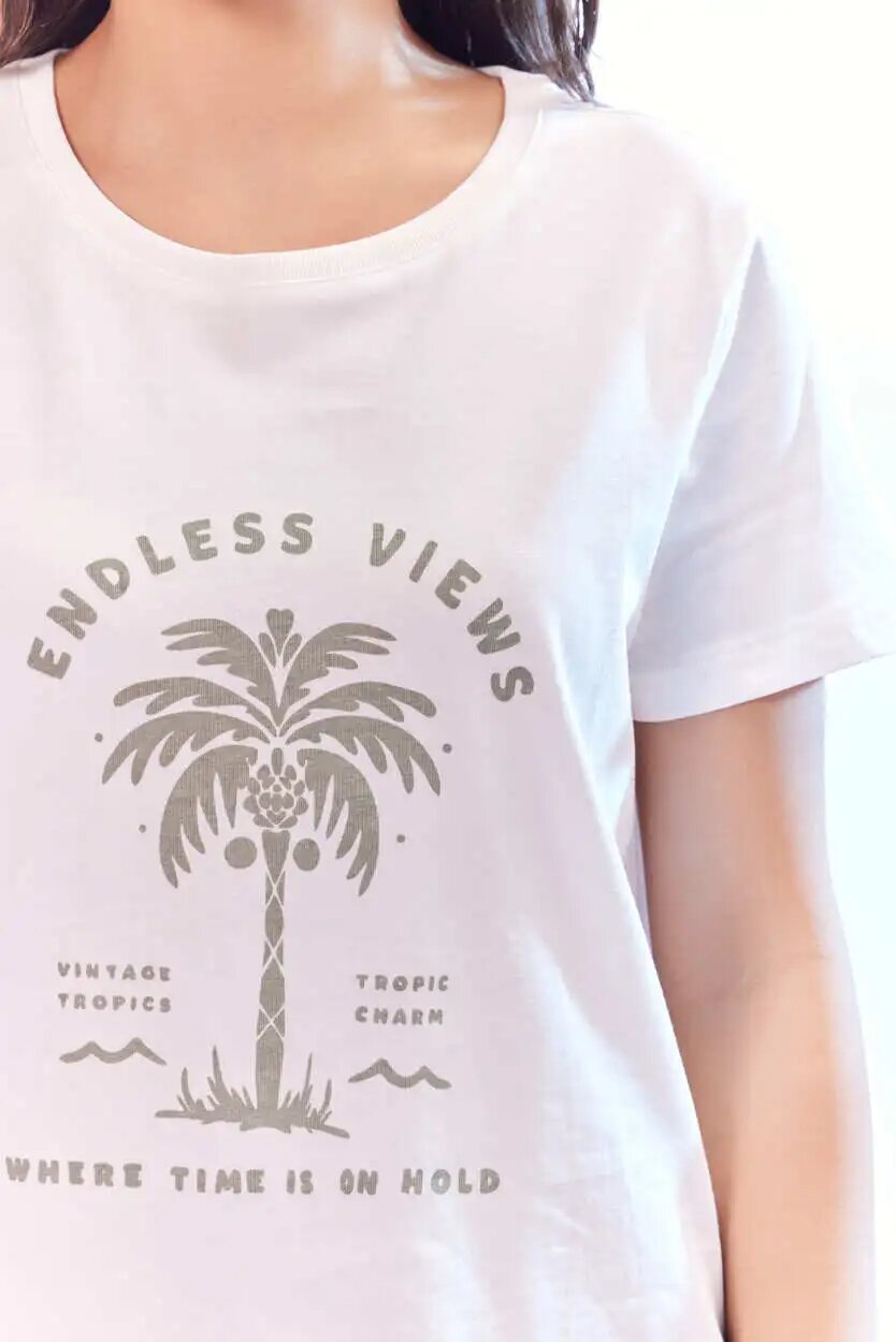 Футболка Selfie, размер L, белый — фото 1