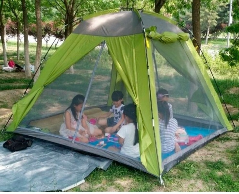 Палатка - шатер W.P.E DT-1655 для кемпинга и рыбалки, трехсезонная — фото 1