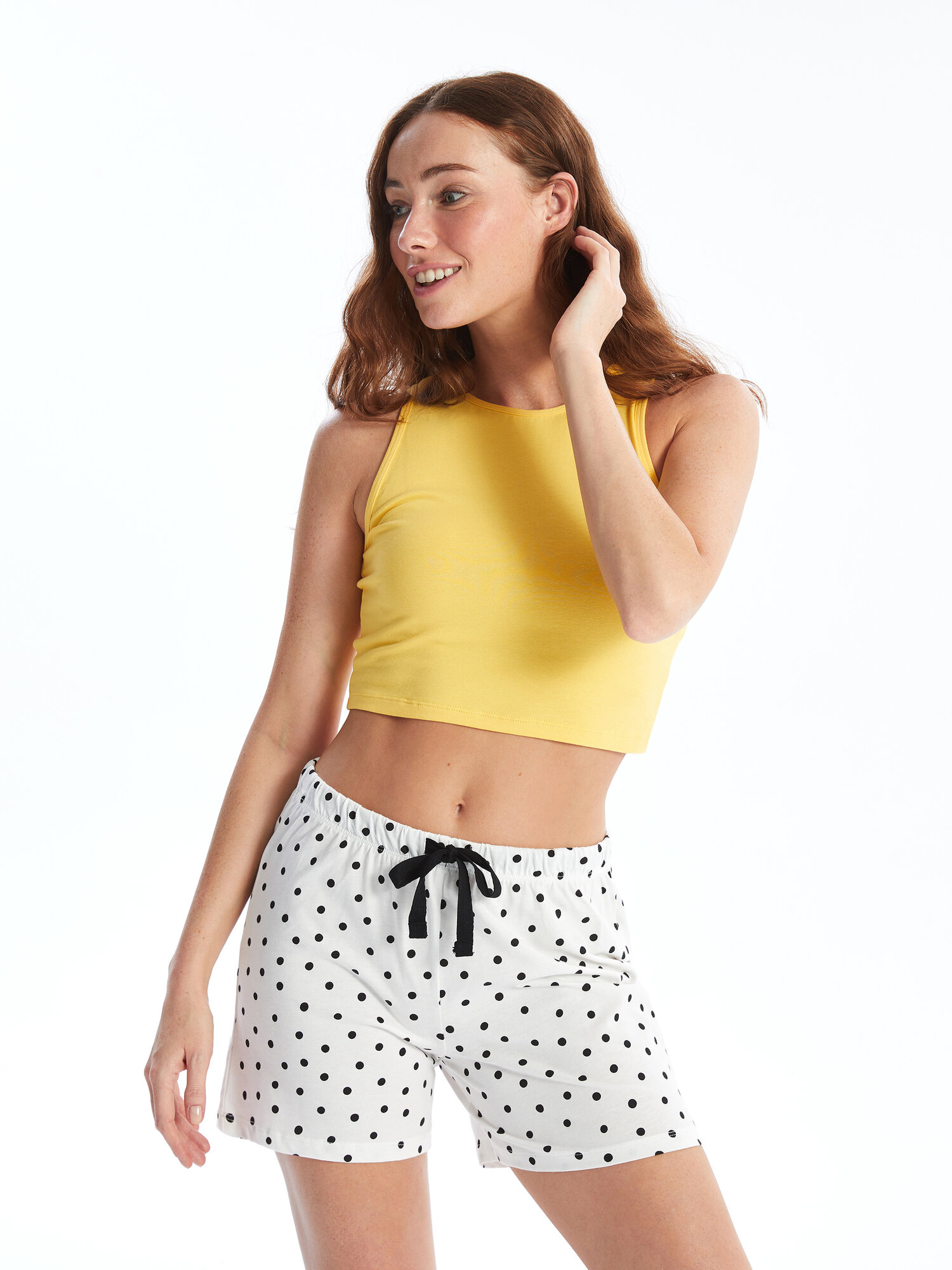 Кроп-топ LC Waikiki, размер M, Light Yellow
