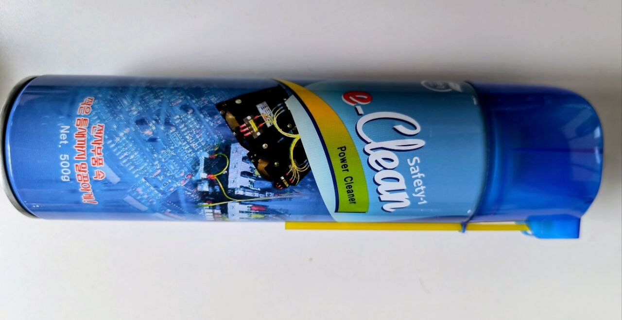 Очиститель диэлектрик универсальный E-Clean Safety-1, очищает без отключения напряжения