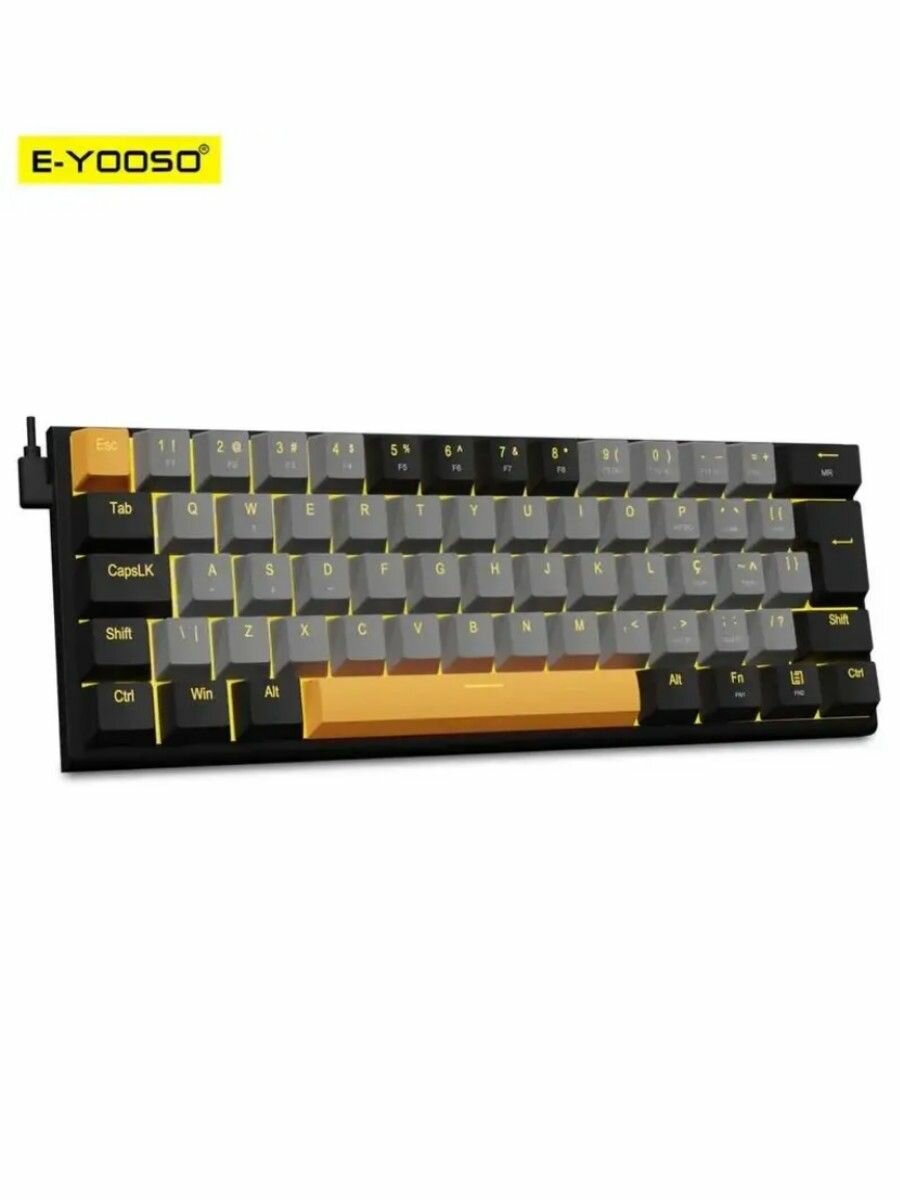 Механическая компактная игровая клавиатура 61 клавиша Single E-YOOSO Z11