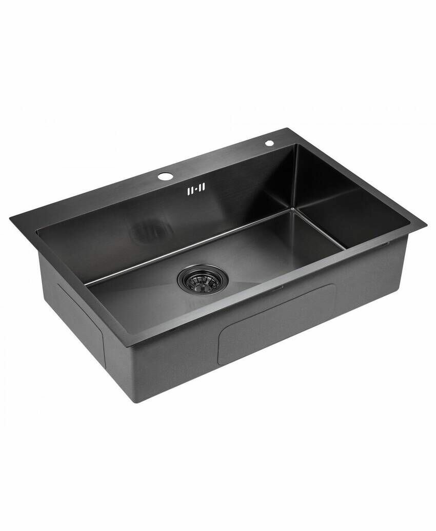 Мойка для кухни HOFFGER 7550 BLACK