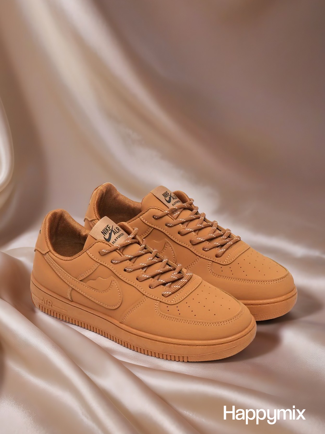 Кроссовки  Air Force 1, размер 40, коричневый — фото 1