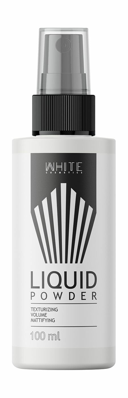 WHITE COSMETICS Пудра для волос жидкая муж, 100 мл
