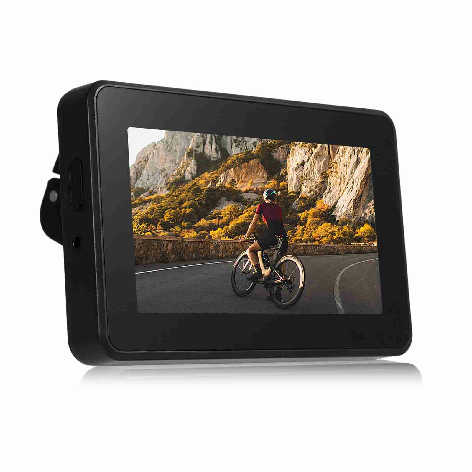 1080P камера заднего вида для велосипеда с батареей 5000mAh и дисплеем 4.3 дюйма, идеальна для горных велосипедов