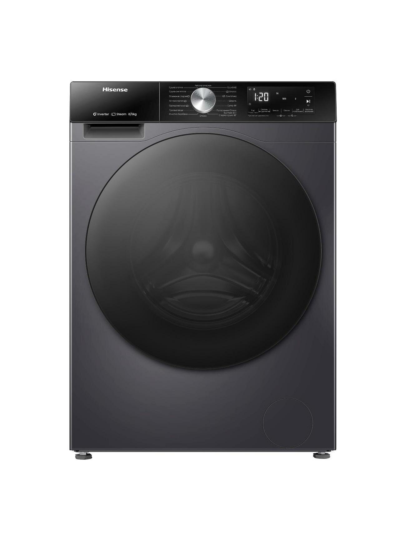 Стиральная машина с сушкой Hisense WD3S8042BB1 — фото 1