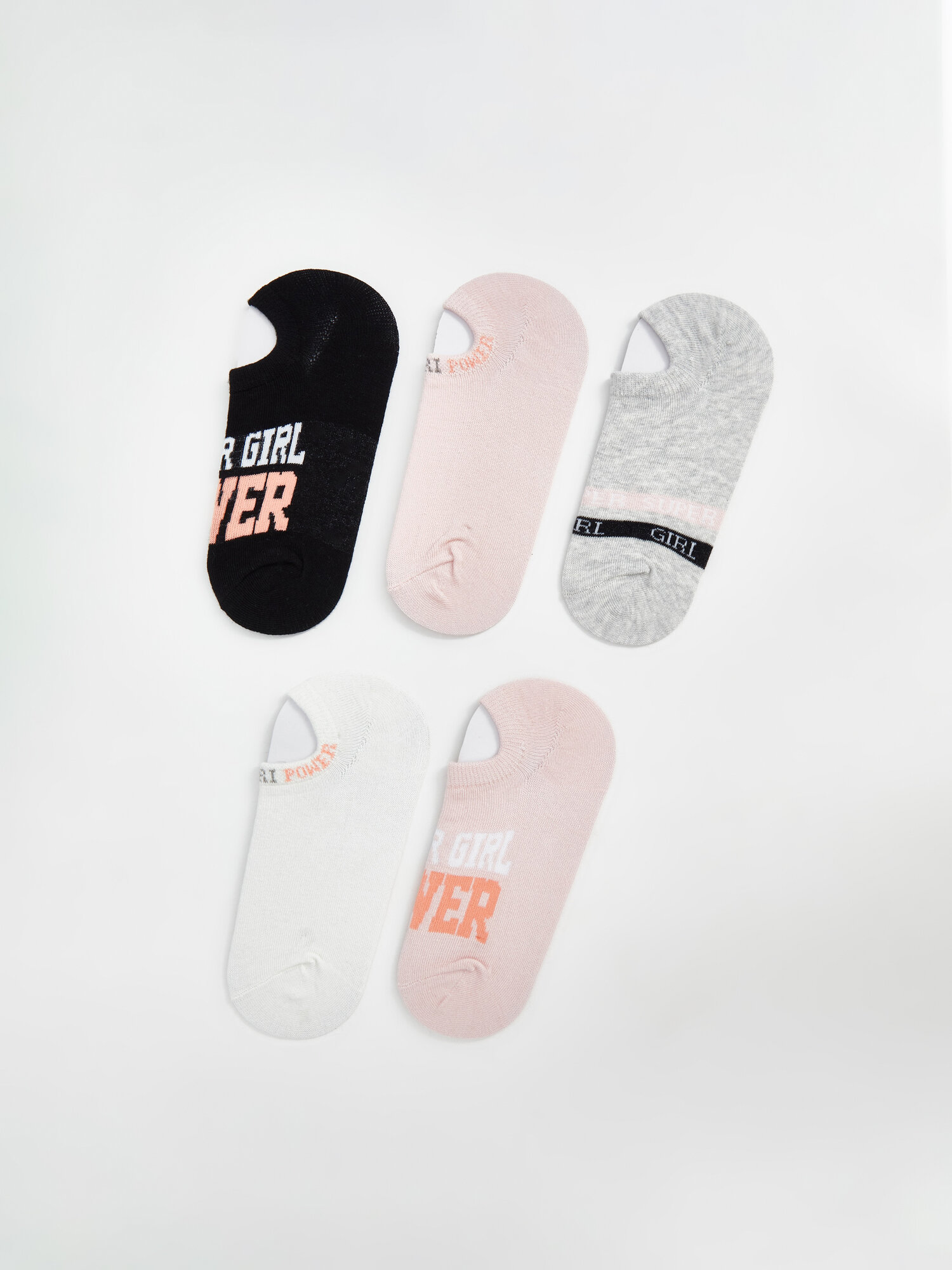 Носки LC Waikiki 5 пар размер 30-32 pink