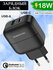 Cетевое зарядное устройство с выходами USB-A и USB-C
