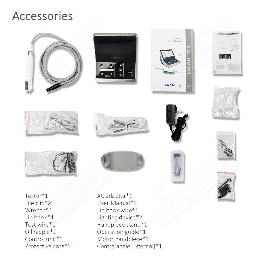 COXO C-Smart-I Pro стоматологический мотор с апекслокатором, Full set