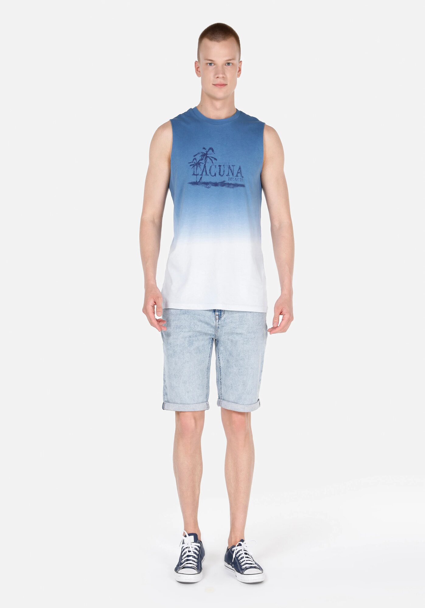 Футболка COLIN'S Regular Fit, размер M, белый — фото 1