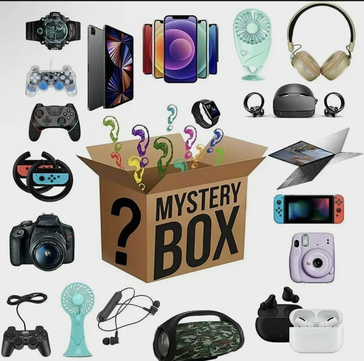 Mystery Box коробка с сюрпризом сюрприз бокс (электроника и аксессуары)