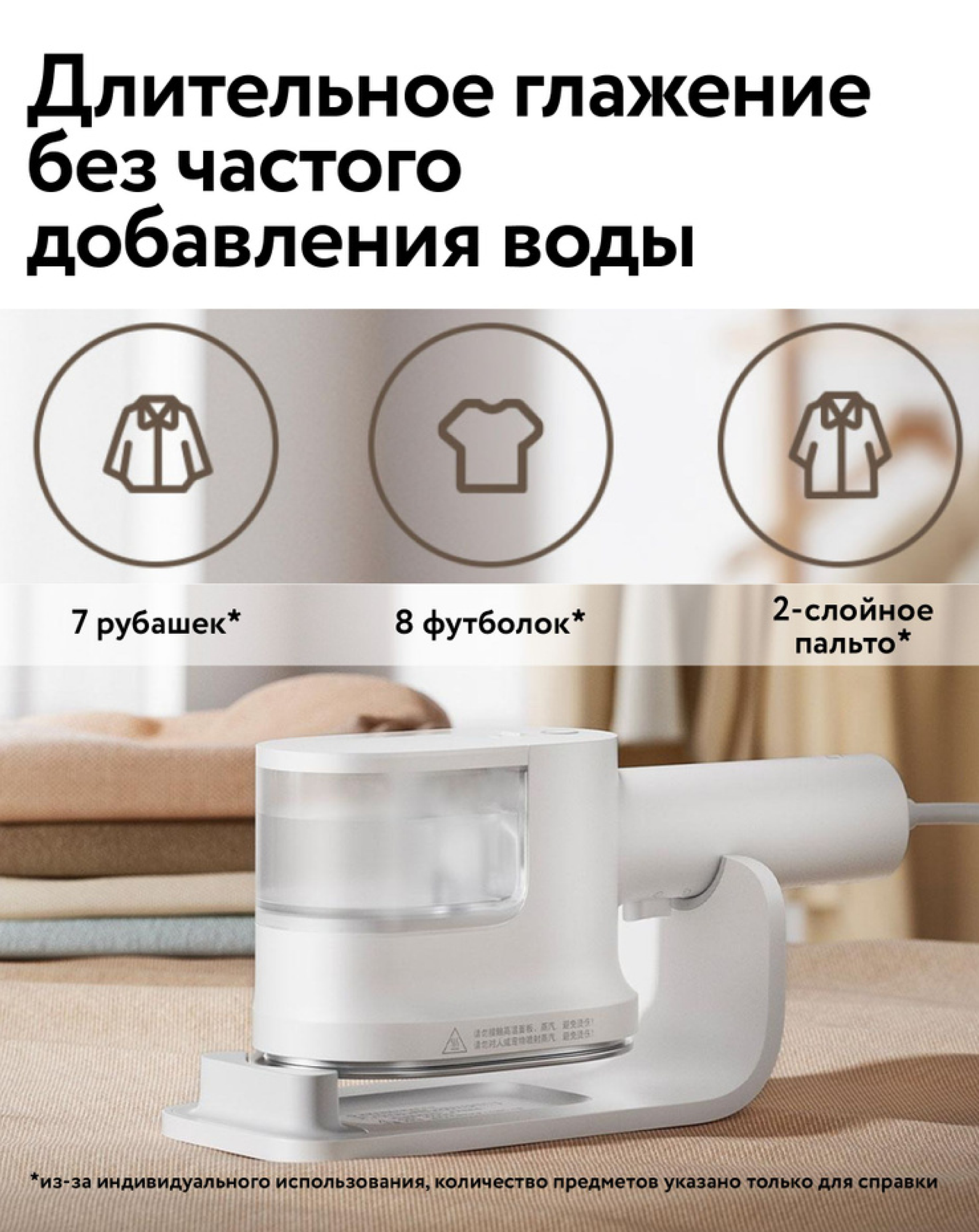 Насадки Xiaomi Steam Iron