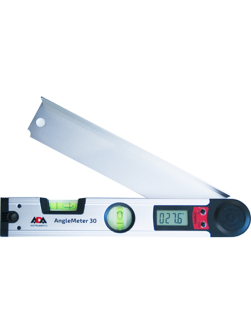 Угломер Ada AngleMeter 30 цифровой 2глаз. черный/красный (А00494)