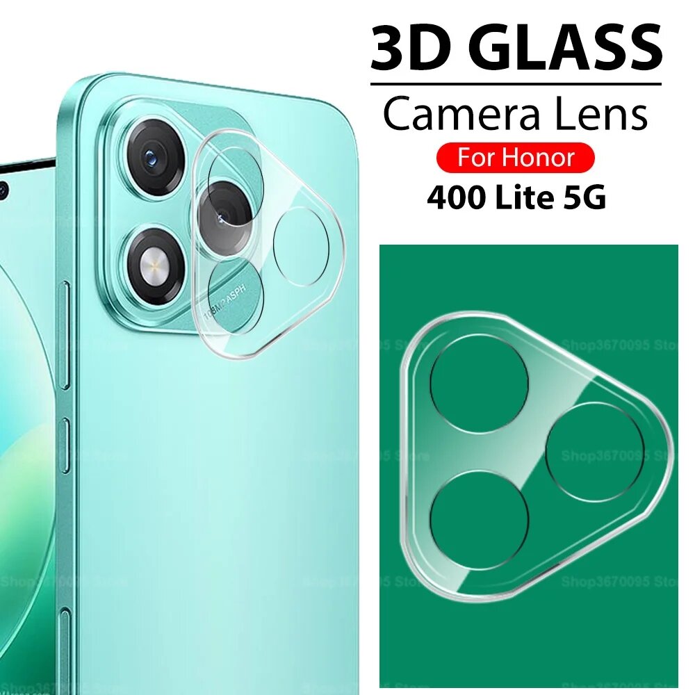 Защитная пленка для объектива Xonor 400 Lite Honor400 Lite HD Защитное стекло для камеры Honor 400 Lite 5G 2025 3D Enhanced Protect Display, Transparent-1pcs, Honor400Lite