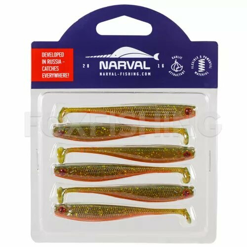Силиконовая приманка Narval Skinny 8см. #005 6шт.