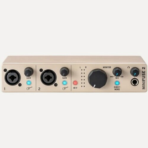 Изображение товара Аудиоинтерфейс Arturia USB MiniFuse 2 Champagne