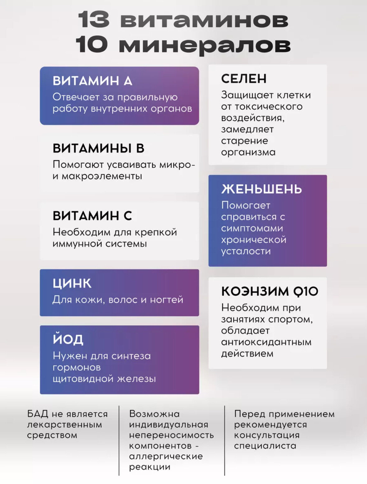 Картинки Мультивитамины и минералы (комплекс) OCEAN Daily One Energy, 30 таблеток