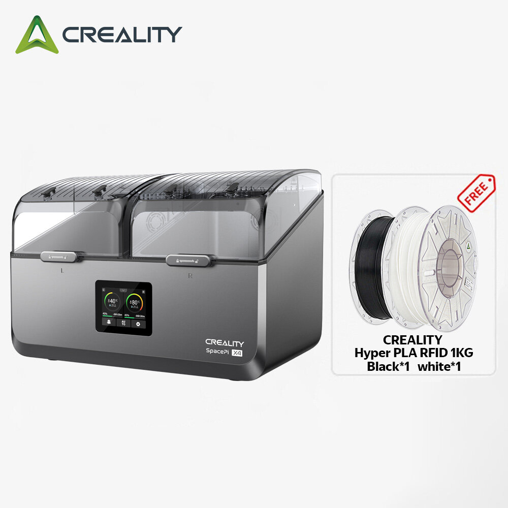 Сушилка нитей Creality SpacePi X4 + Гипер PLA RFID*2, аксессуар для 3D-принтера