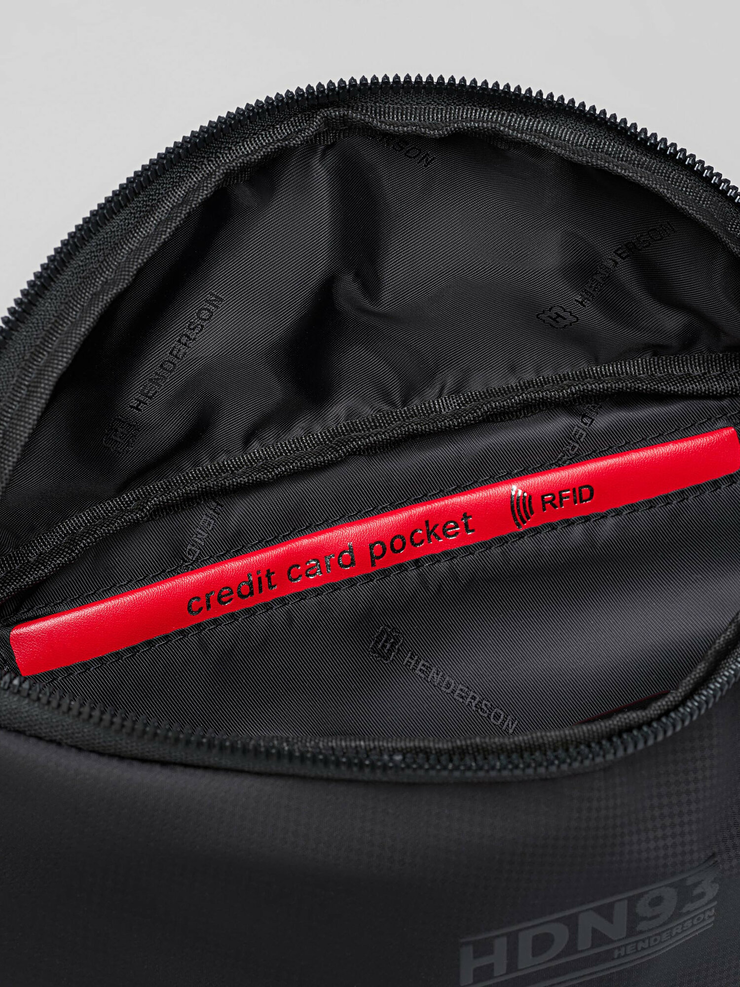 Сумка мессенджер HENDERSON, черный — фото 1