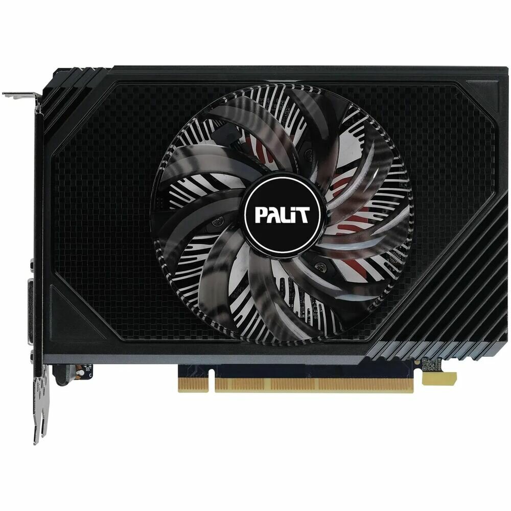Видеокарта Palit GeForce RTX 3050 6144Mb, StormX 6G (NE63050018JE-1072F) 1xDVI-D, 1xHDMI, 1xDP, Ret