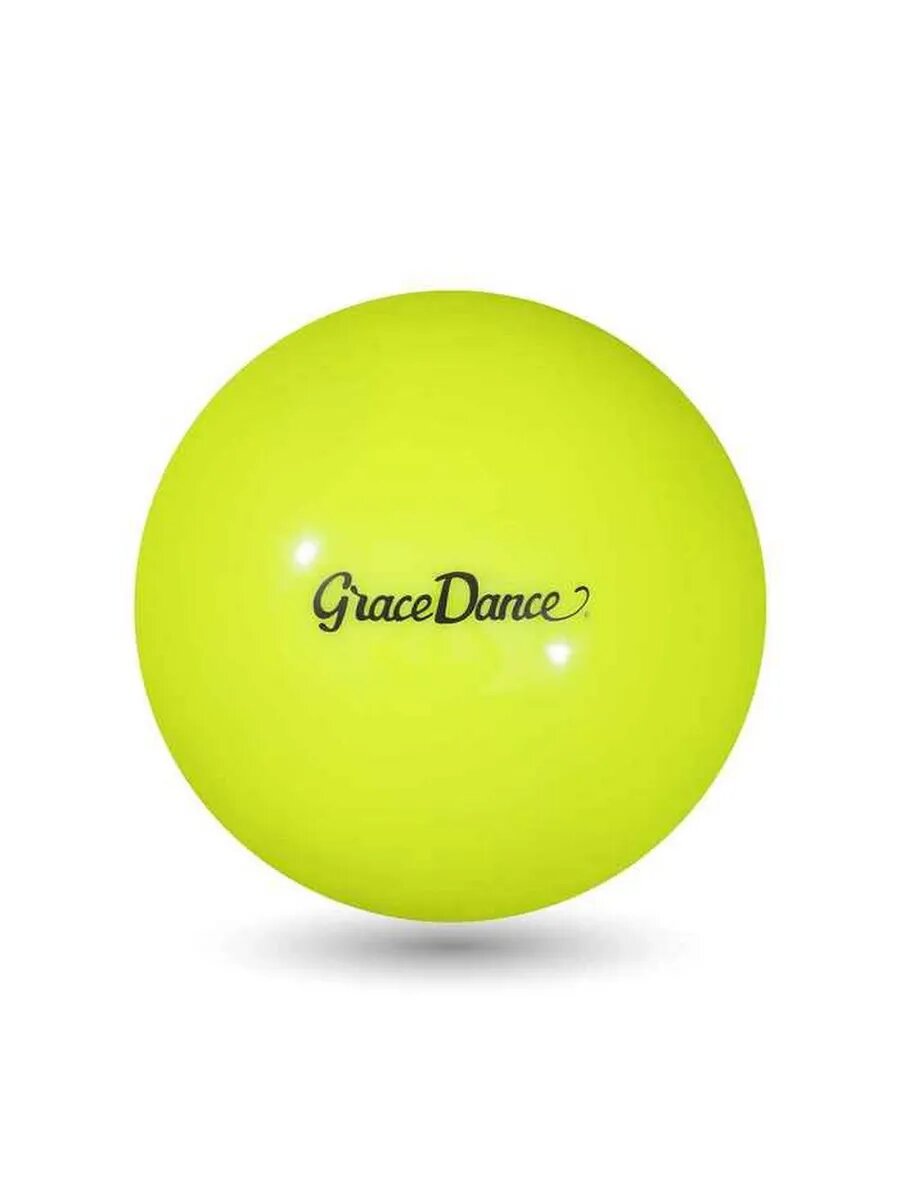 Яркий зеленый мяч для гимнастики 16,5 см