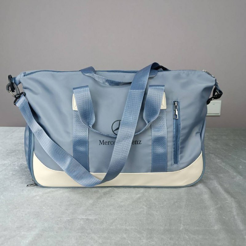 Сумка спортивная , 25х30х50 см, голубой — фото 1