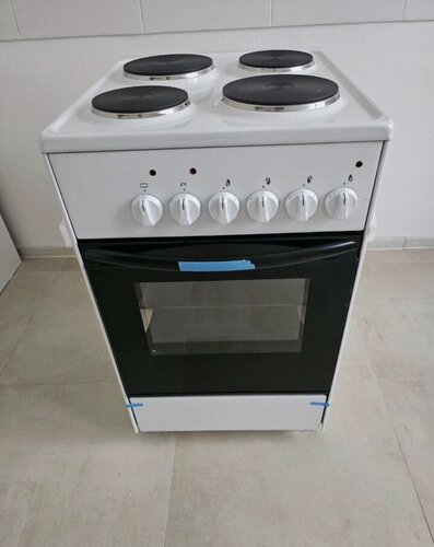 Изображение товара Электрическая плита ЗВИ 417 СТ электроплита белый ширина 50 глубина 60 высота 85.