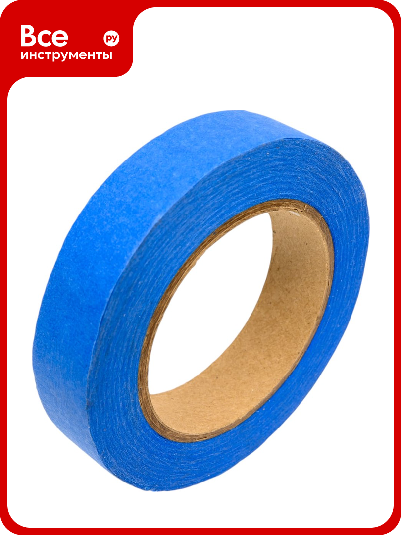 Малярная лента SV TAPES KT RV3 blue 25 мм 50 м синего цвета акрил KTRV3003