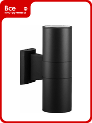 Садово-парковый светильник FERON DH0702 230V 2*E27 черный 06294