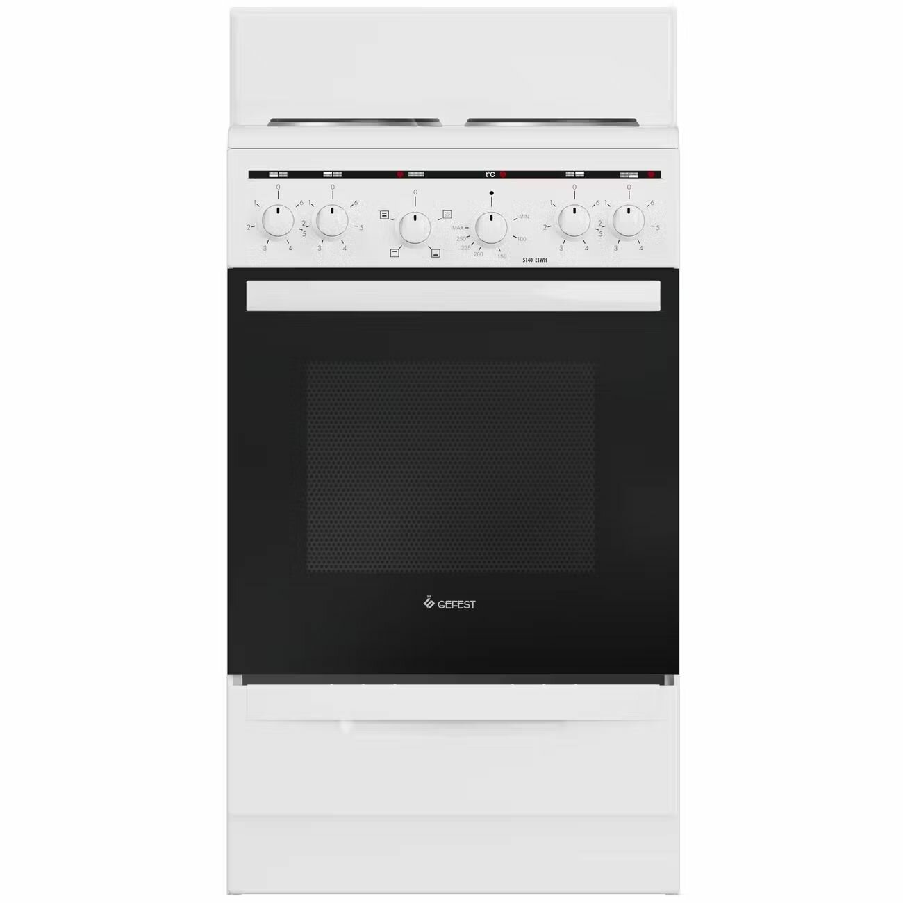 Электрическая плита Gefest ЭП Н Д 5140-E1WH, белая, эмалированная, 4 режима, 57 л