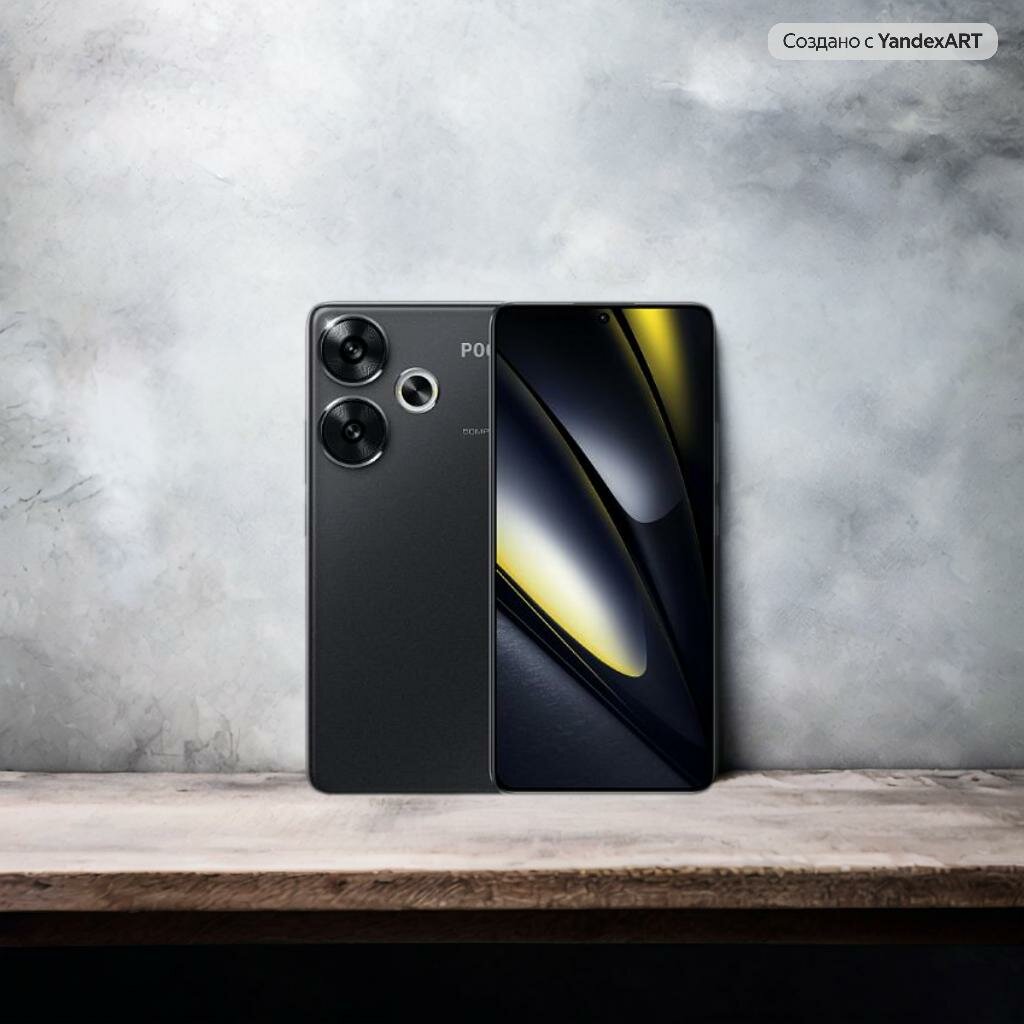 Смартфон Xiaomi POCO F6 8/256 , Global Version, Black (Черный)
