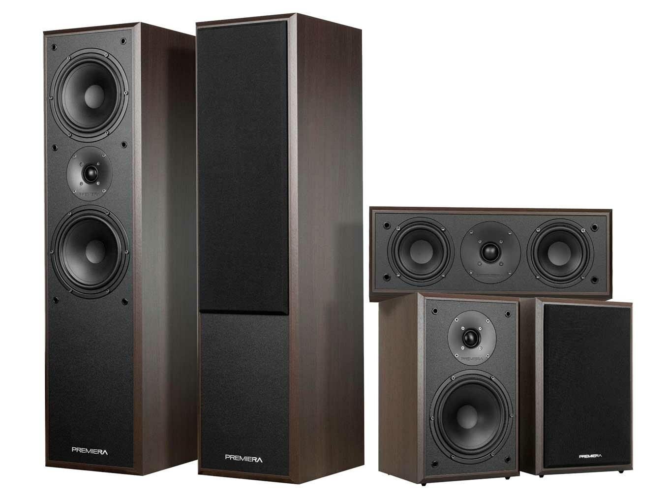 Комплект акустики Premiera ES 5.0 Х Mokka Wood grain