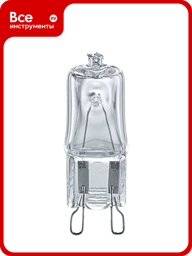 Галогенная лампа Navigator 94 216 JCD9 60Вт clear G9 230В 2000h 94216